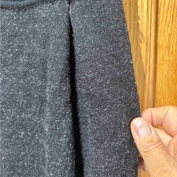 Banana Republic Rayon Wool Tweed Black Tank Dress 0 - Picture 3 of 9